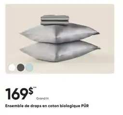 Dormez Vous Ensemble de draps en coton biologique PÜR offer