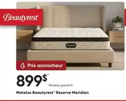 Dormez Vous Matelas Beautyrest Reserve Meridian offer