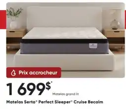 Dormez Vous Matelas Serta Perfect Sleeper Cruise Becalm offer