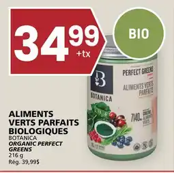 Rachelle-Bery Grocery BOTANICA ORGANIC PERFECT GREENS offer