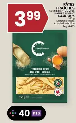 Rachelle-Bery Grocery COMPLIMENTS SIMPLE NATURELLEMENT FRESH PASTA offer