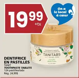 Rachelle-Bery Grocery TANIT TOOTHPASTE TABLETS offer