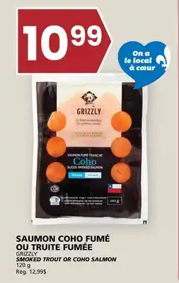 Rachelle-Bery Grocery GRIZZLY SMOKED TROUT OR COHO SALMON offer