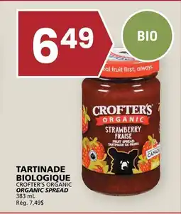 Rachelle-Bery Grocery CROFTER'S ORGANIC ORGANIC SPREAD offer