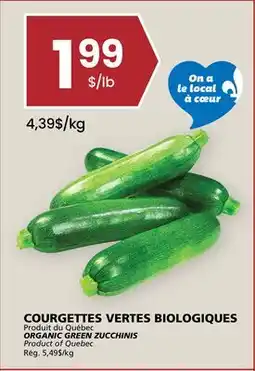 Rachelle-Bery Grocery ORGANIC GREEN ZUCCHINIS offer