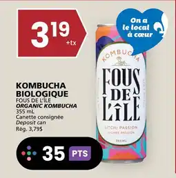 Rachelle-Bery Grocery FOUS DE L'ÎLE ORGANIC KOMBUCHA offer