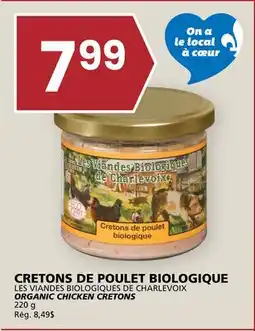 Rachelle-Bery Grocery ORGANIC CHICKEN CRETONS offer