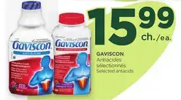 Proxim GAVISCON sélectionnés Selected antacids offer