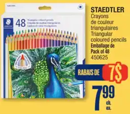 Jean Coutu STAEDTLER Triangular coloured pencils offer