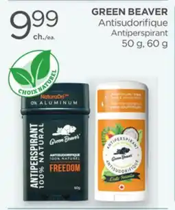 Proxim GREEN BEAVER Antiperspirant offer