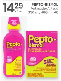 Proxim PEPTO-BISMOL Antacid 350 ml, 480 ml, 48 offer