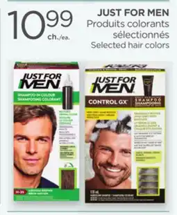 Proxim JUST FOR MEN Selected hair colors offer