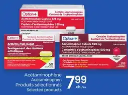 Proxim option + Acétaminophène offer