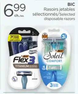 Proxim BIC Selected disposable razors offer