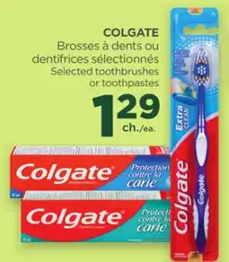 Proxim COLGATE Selected toothbrushes or toothpastes offer