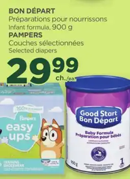 Proxim BON DÉPART Infant formula, 900 g PAMPERS Selected diapers offer