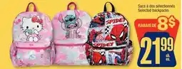 Jean Coutu Selected backpacks offer