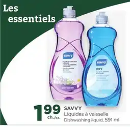 Proxim SAVVY Dishwashing liquid offer
