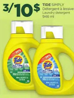 Proxim TIDE SIMPLY Laundry detergent offer