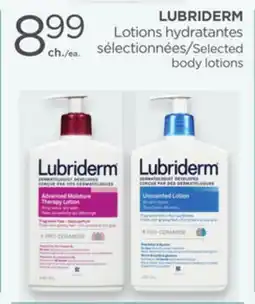 Proxim LUBRIDERM Selected body lotions offer