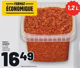 Metro SAUCE À SPAGHETTI | SPAGHETTI SAUCE offer