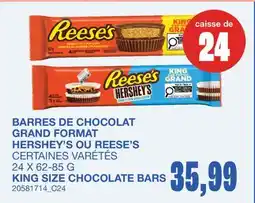 Wholesale Club BARRES DE CHOCOLAT GRAND FORMAT, 24 X offer