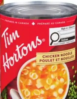 Giant Tiger Tim Hortons soup offer