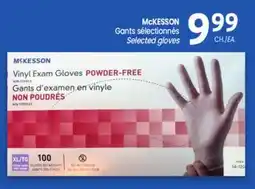 Uniprix McKESSON Gants sélectionnés/Selected gloves offer