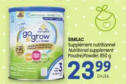 Uniprix SIMILAC Supplément nutritionnel Nutritional supplement Poudre/Powder offer