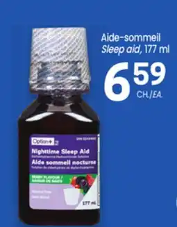 Uniprix OPTION+ Aide-sommeil/Sleep aid offer