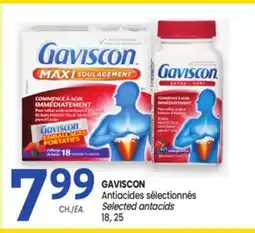 Uniprix GAVISCON Antiacides sélectionnés/Selected antacids offer