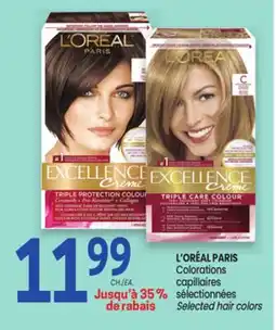 Uniprix L'ORÉAL PARIS Colorations capillaires sélectionnées / Selected hair colors offer