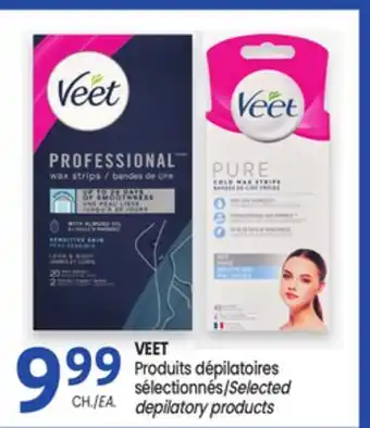 Uniprix VEET Produits dépilatoires sélectionnés/Selected depilatory products offer