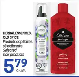 Uniprix HERBAL ESSENCES, OLD SPICE Produits capillaires sélectionnés/Selected hair products offer