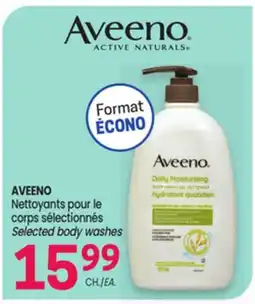 Uniprix AVEENO Nettoyants pour le corps sélectionnés/Selected body washes offer