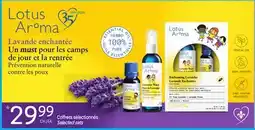 Uniprix LOTUS AROMA Coffrets sélectionnés / Selected sets offer
