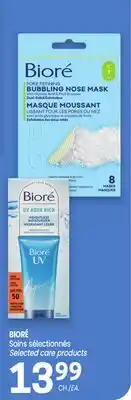 Uniprix BIORÉ Soins sélectionnés/Selected care products offer