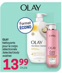 Uniprix OLAY Nettoyants pour le corps sélectionnés/Selected body washes offer