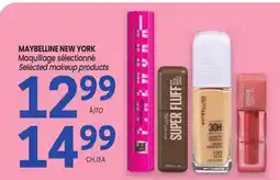 Uniprix MAYBELLINE NEW YORK Maquillage sélectionné/Selected makeup products offer