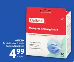 Uniprix OPTION+ Produits sélectionnés/Selected products offer