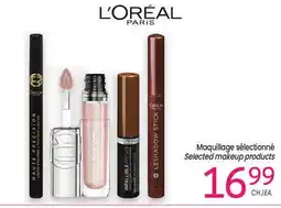 Uniprix L'OREAL PARIS Maquillage sélectionné / Selected makeup products offer
