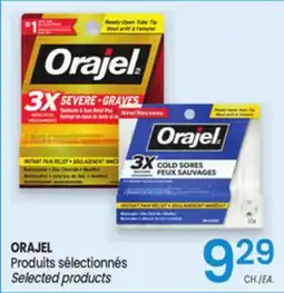 Uniprix ORAJEL Produits sélectionnés/Selected products offer
