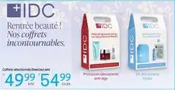 Uniprix IDC Coffrets sélectionnés/Selected sets offer