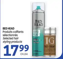 Uniprix BED HEAD Produits coiffants sélectionnés/Selected hair styling products offer