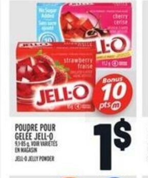 Metro Poudre Pour Gelee Jell-o offer