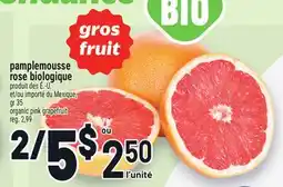 Metro PAMPLEMOUSSE ROSE BIOLOGIQUE | ORGANIC PINK GRAPEFRUIT offer