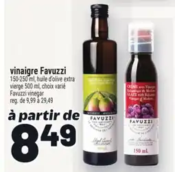 Metro VINAIGRE FAVUZZI | FAVUZZI VINEGAR offer