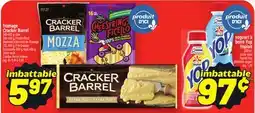 Metro FROMAGE CRACKER BARREL | CRACKER BARREL CHEESE offer