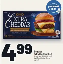 Metro FROMAGE EXTRA CHEDDAR KRAFT | KRAFT EXTRA CHEDDAR CHEESE offer