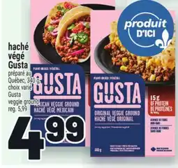 Metro HACHÉ VÉGÉ GUSTA | GUSTA VEGGIE GROUND offer